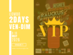 VIP Combo vendredi + dimanche - vague 1