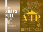 VIP Pass 3 jours - vague 2